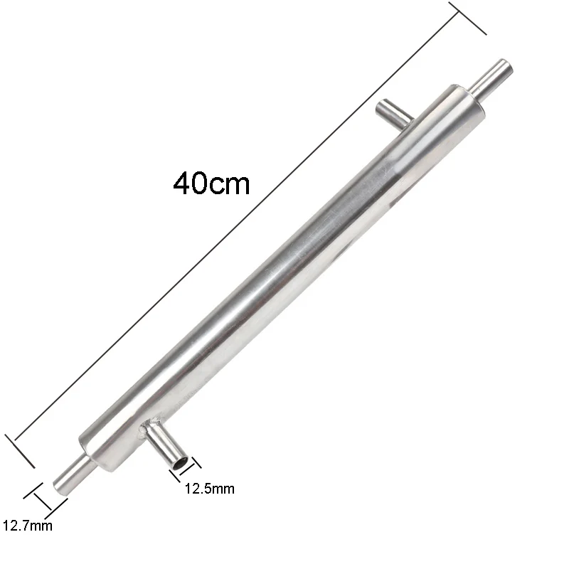 ทนทาน Cooler สำหรับ Distiller Condenser 304สแตนเลสภายนอก Cooling ท่อสำหรับ Home Brewery วอดก้าวิสกี้ไวน์ Maker เครื่องมือ