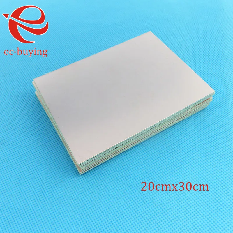 PF PCB Single Side Copper Clad Plate DIY PCB Kit Laminate Circuit Board 20x30cm 1.4mm Bakelite Universal Board Practice 20*30cm