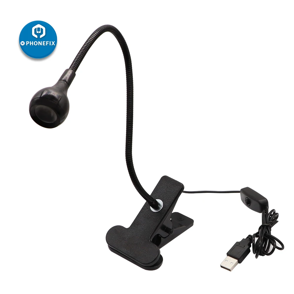 Lampada a luce UV ultravioletta USB colla UV senza ombra che cura la torcia a luce nera asciugatrice a olio UV ultravioletta luce viola