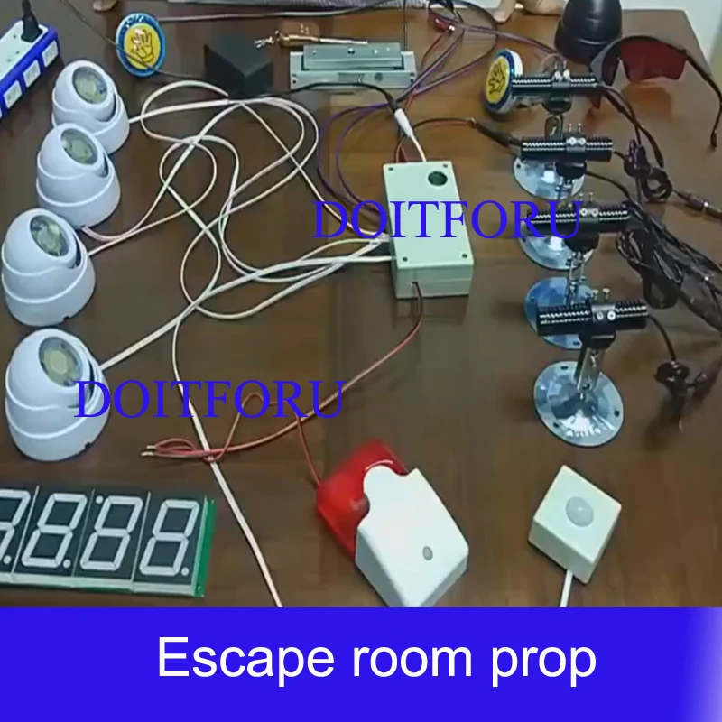 escape room organ secret room escape props laser array laser maze prop