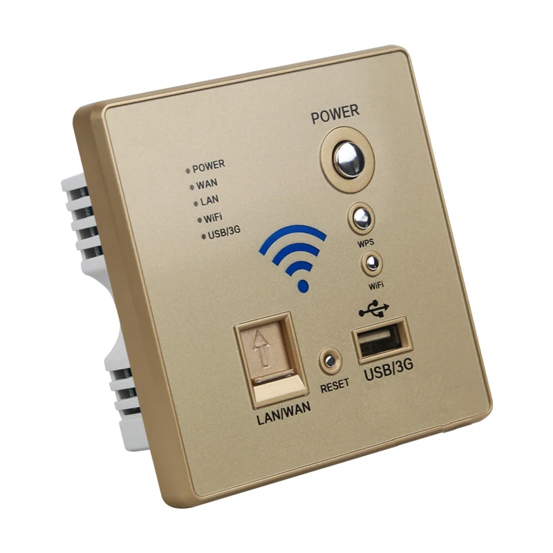 Бесплатная доставка, лучшая цена, белый цвет, розетка Wi-Fi, настенная розетка, интернет-розетка