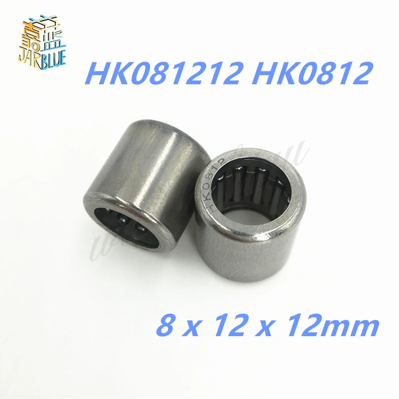 

10Pcs HK081212 HK0812 67941/8 Drawn Cup Type Needle Roller Bearing 8 x 12 x 12mm High Quality