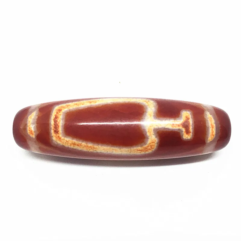 AAA Grade Tibet Beads Red Natural Agate Treasure Vase 15mm*55mm Pendant Powerful Amulet Tibetan Dzi Beads DIY Pendant