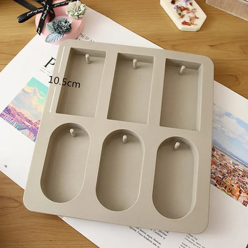 DIY Silicone Candles Mold Aromatherapy Wax Mould Soap candle holder Clay Crafts Silicone Soap Mold DIY Wax Crafts Ornaments