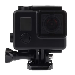 For GoPro Hero 4/3+/3 Waterproof Case Blackout Box 35M UnderWater Protective Housing/Box/ Protect Frame Accessories Black