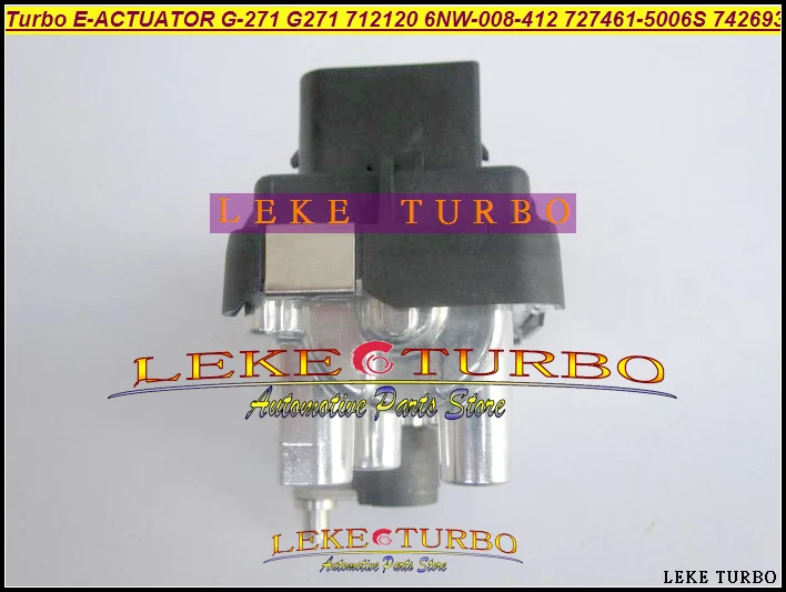 Turbocharger Electric Wastegate Turbo Electronic Actuator BOOST G185 G 185 G-185 712120 6NW008412 6NW-008-412 6NW 008 412 valve