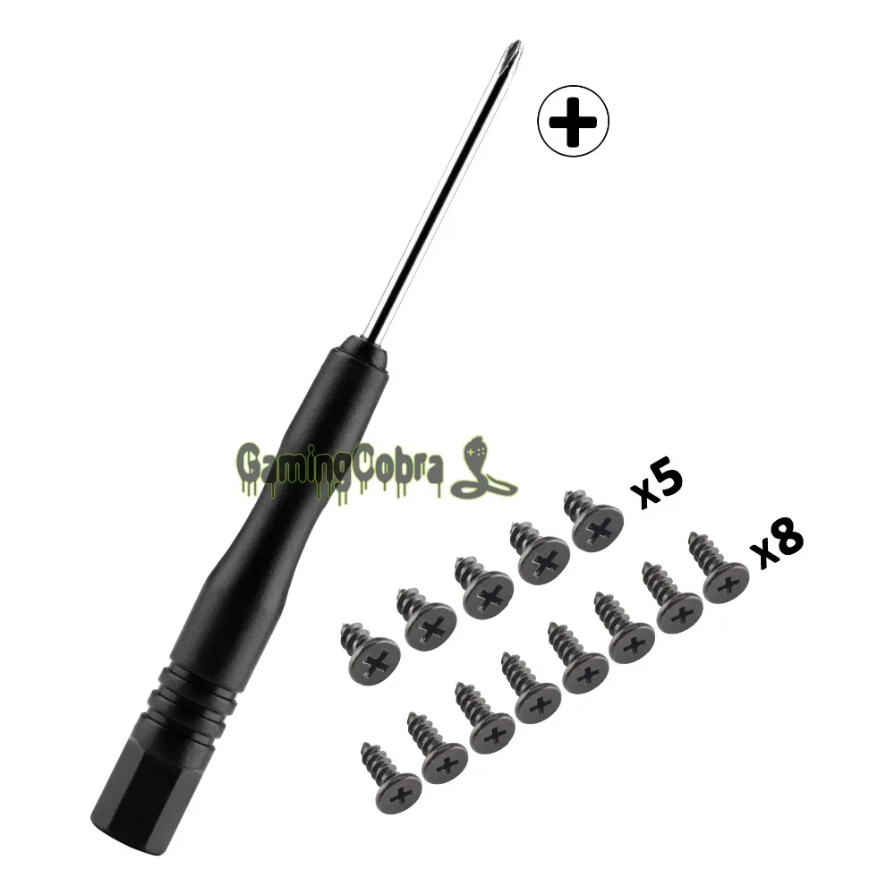 eXtremeRate Open Shell Tools Cross Screwdrivers Screws for PS4 All Model Controller Install Repair kit Clean Controller