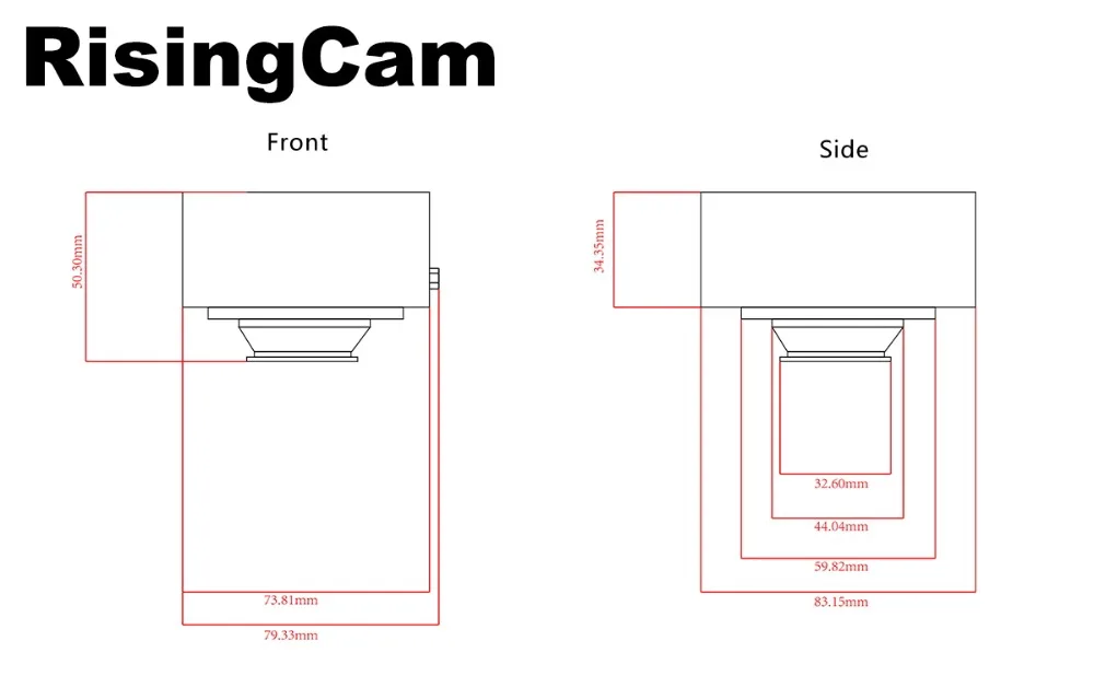 RisingCam 1080P Hochfrequenz-USB- und VGA-Ausgang Digitale Industriemikroskopkamera – Detail 8