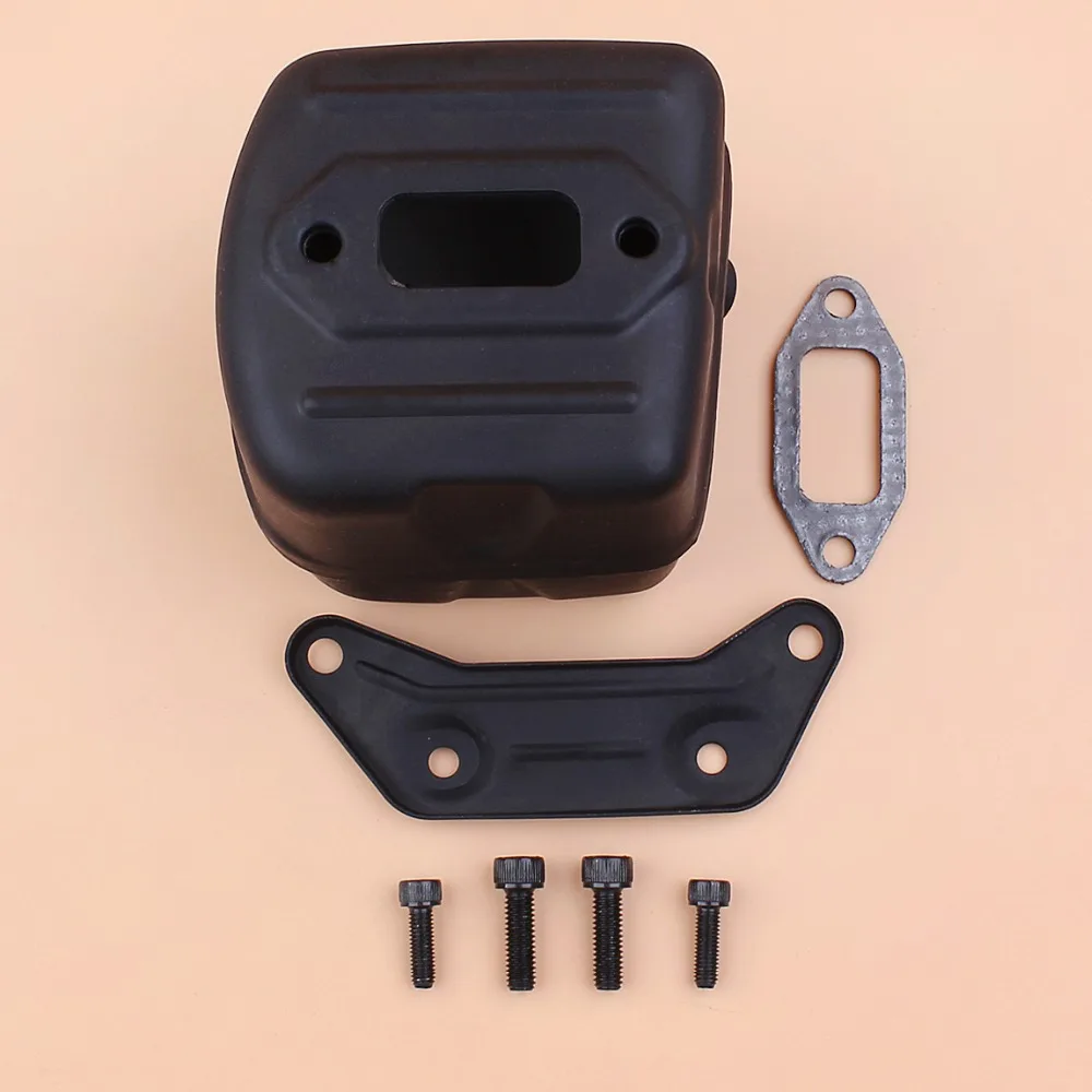 排気マフラーブラケットガスケットキットハスクバーナ 365 371 372 XP 385 390 XP チェーンソー部品