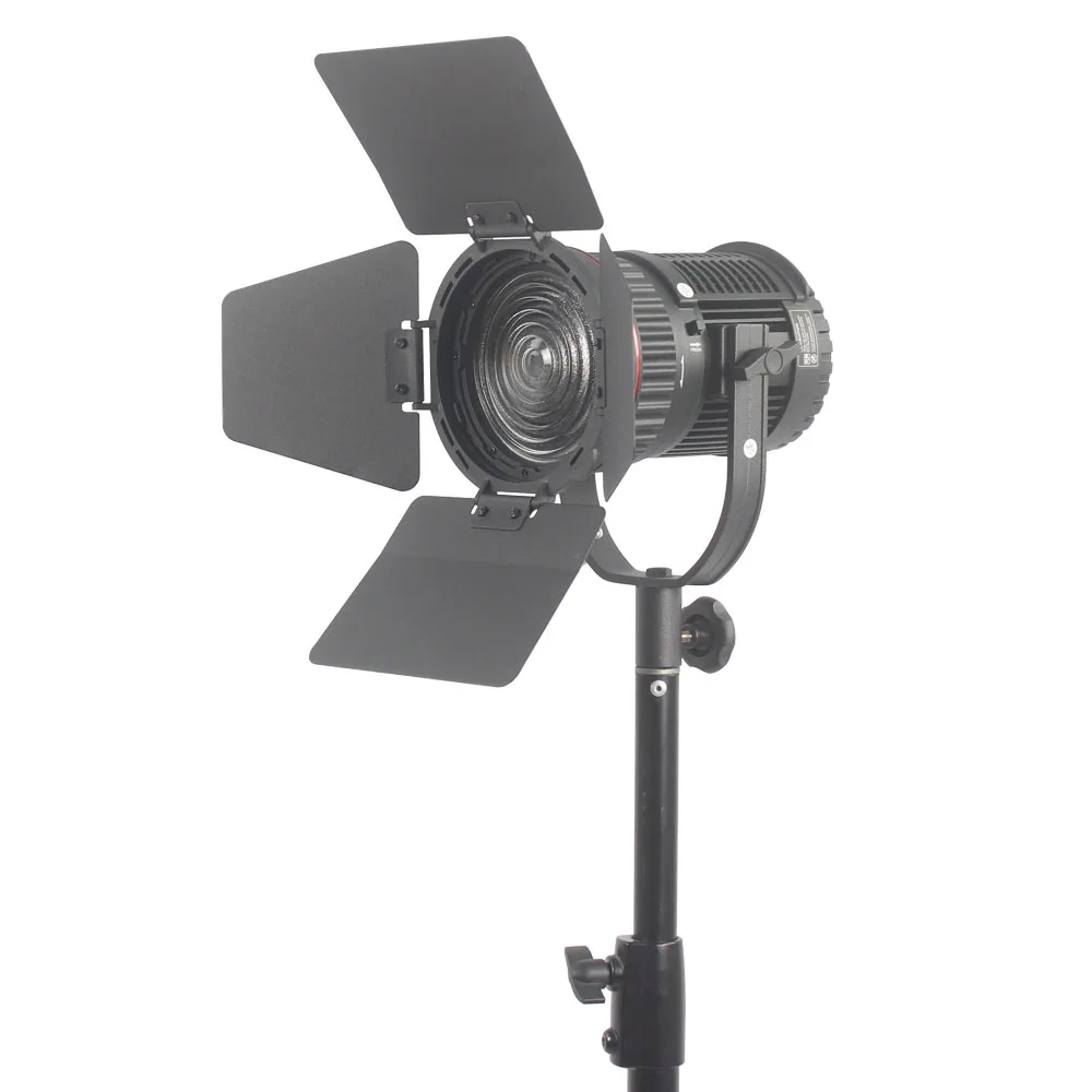 CN-30F 30W LED Fresnel Spotlight Focusable and Dimmable with 2.4G Wireless Dimming Control for Broadcast and Interview