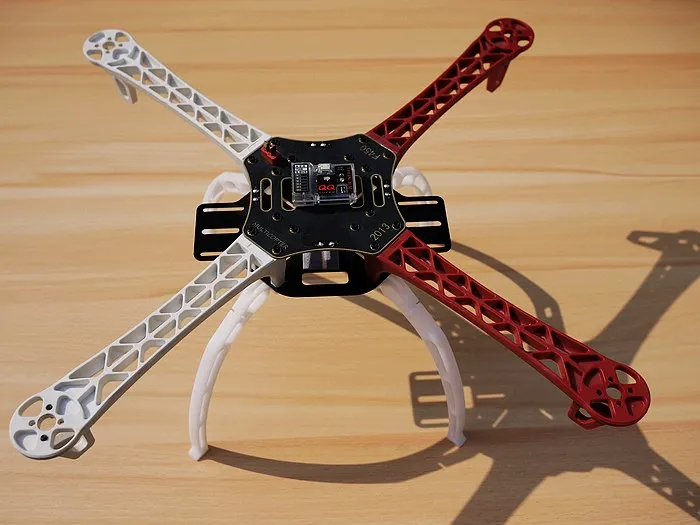 DollaTek F450 Frame Kit Pour Quadricoptère – Châssis 450 Mm En Nylon/fibre De Verre – Compatible KK, MK, MWC – À Assembler, Super Solide