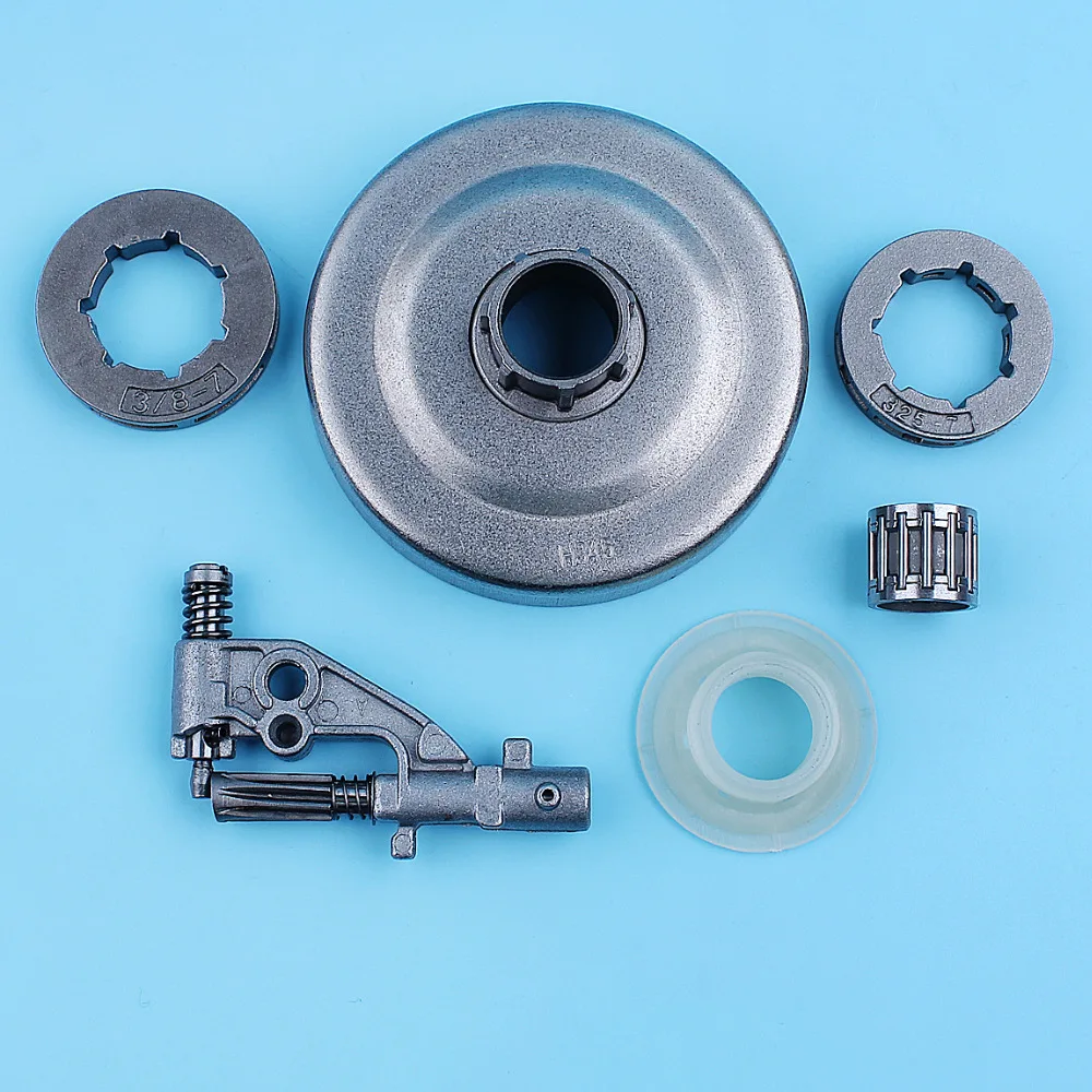 Oil Pump Clutch Drum Rim Sprocket Needle Bearing Kit For Husqvarna 357XP 359 357 XP Chainsaw Replacement Spare Part