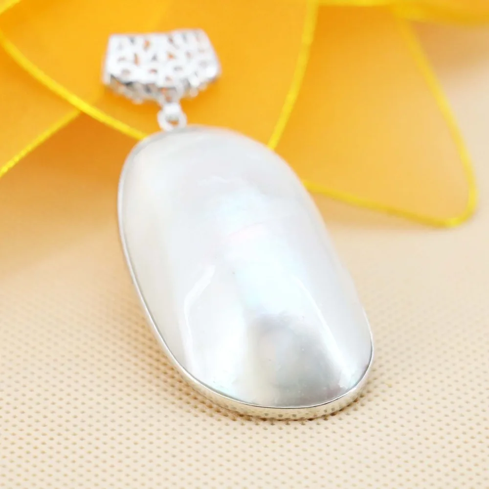 28*50mm Natural Abalone seashells sea shells short pendants DIY freshwater pearl  women girls gifts jewelry making design crafts