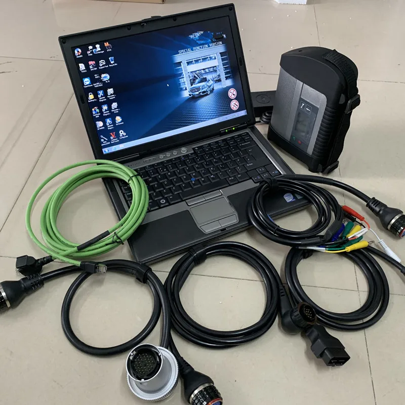 

Mb Diagnosis Star C4 SD CONNECT WIFI DOIP with 480gb SSD Newest Software D630 Laptop Ram 4g High Quality Full Set