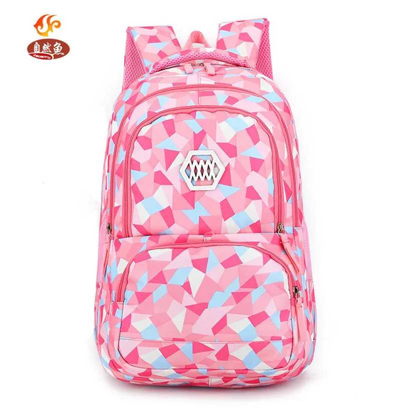 Fashion High School Backpack, Child Schoolbags Hit Color, Kids Satchel,Teen Boys Girls Travel Handbag,Quality Shoulder Book Bag