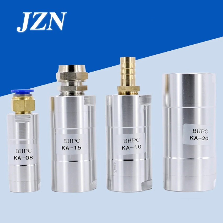 1pcs KA-08 Connect the quick connector (fast screw / pagoda) One-way air control pneumatic check valve