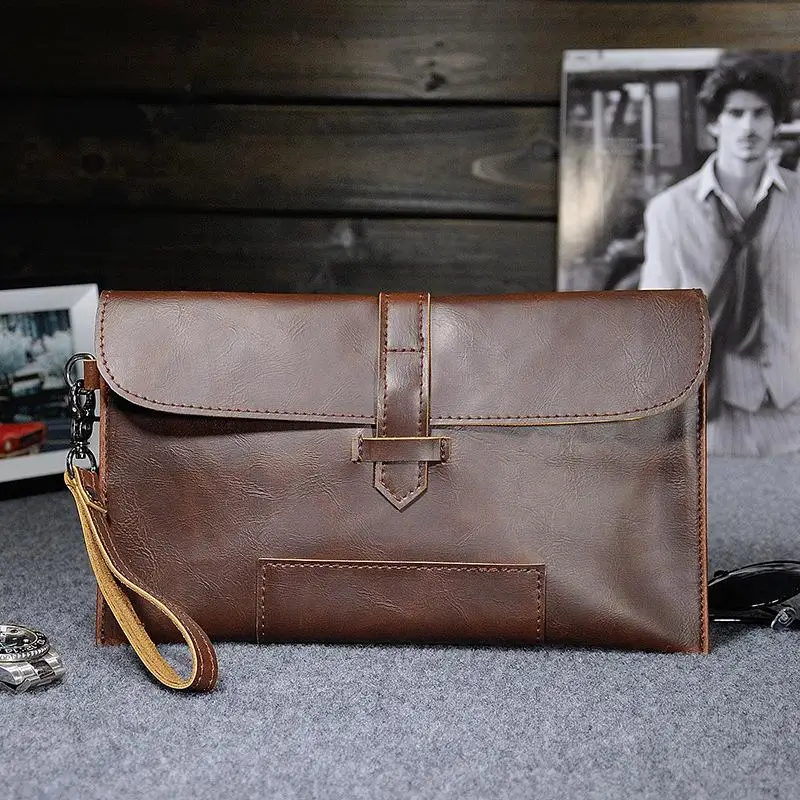 2016 Hot sale fashion men handbag canvas men briefcase casual Hasp envelope bag business men messenger bags men travel bags9610