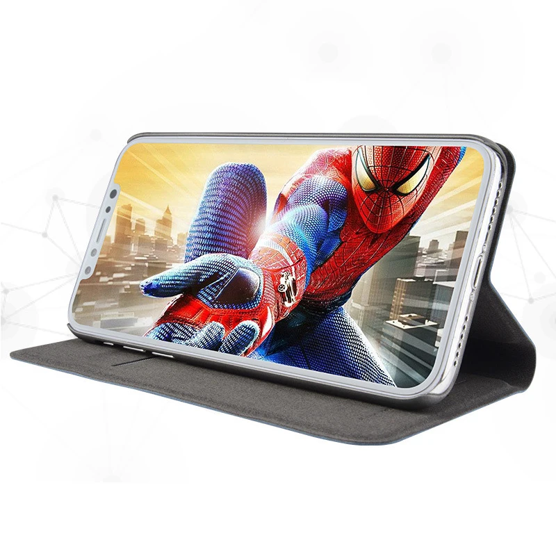 Iphone xr x xs max 10 6 6s 7 8 plus 5 5s se用puレザーフラップケース,カードホルダー付き