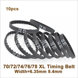 POWGE 70/72/74/76/78 XL Timing Belt W=025