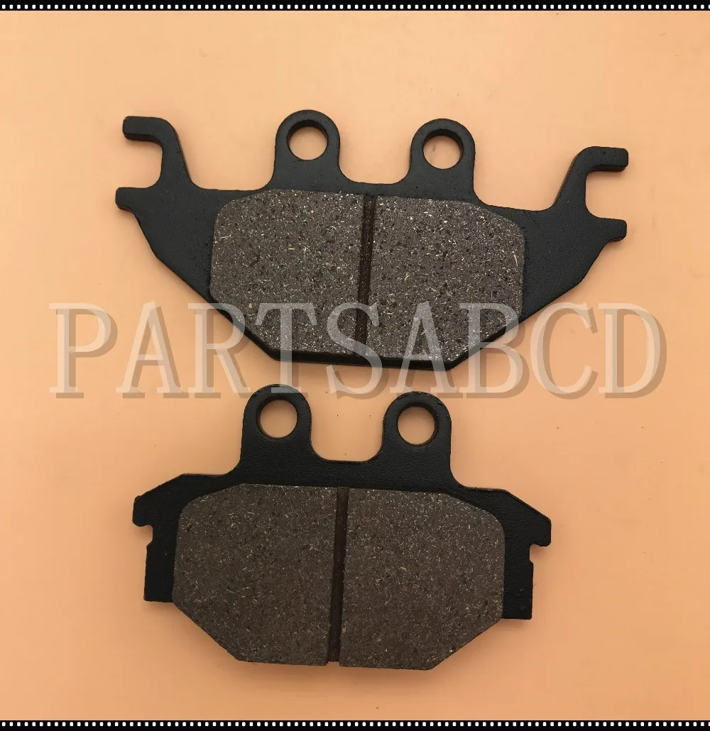 Black Dinli ATV quad brake pads Motorcycle brake pads for KAWASAKI ALFER APACHE CAGICA DERI DINLI EXPLORER