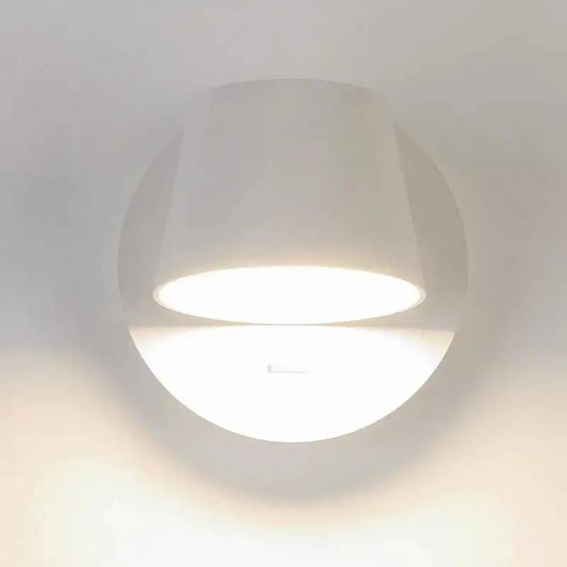 

Study room 6W/12W Led Wall Lamp for Bedroom Balcony Nordic shopcase led wall Light Black/white Led Reading light wall sconce