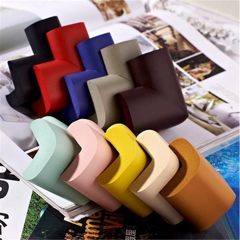 10pcs/Lot Fashion Shape Foam Desk Table Angle & Corner Guards Child Kids Baby Safety aTRQ0256