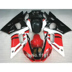 ABS fairing kit fit for YAMAHA R6 1998 1999 2000 2001 2002 R6 red white black YZF R6 fairings set 98 99 00 01 02 #3223