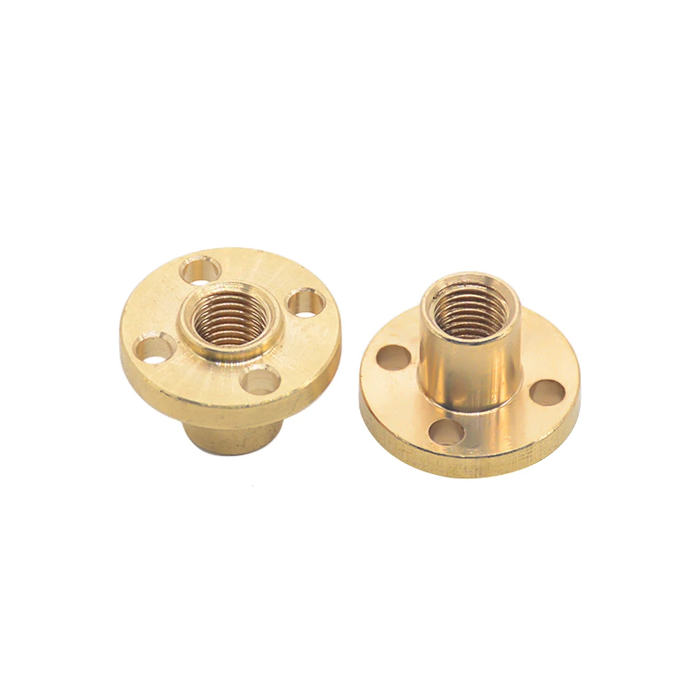 1pc T8 Anti Backlash dado caricato a molla dado di eliminazione del dado per viti di piombo con asta filettata da 8mm parti della stampante 3D CNC