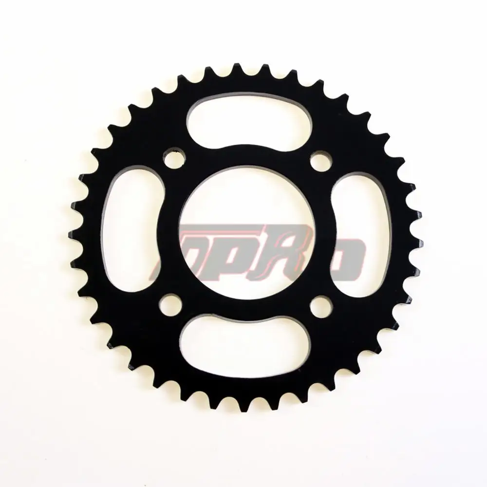 TDPRO 37T/41T/46T/56T Motorcycle Chain Sprockets Rear Back Sprocket Cog For 420/428/520 Chains 110cc 125cc 140cc Dirt Pit Bike