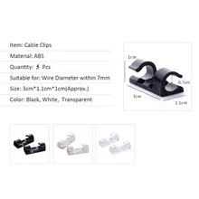 Cable Organizer Clips for Desk and Workstation #5