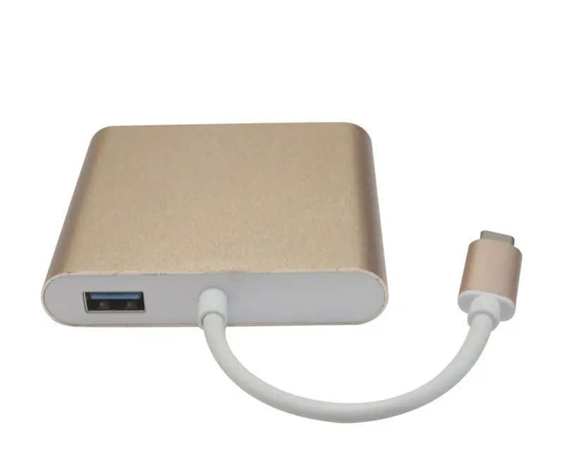 

Многофункциональный конвертер USB 3,0 в HDMI с портом Type-C на HDMI + RJ45 + PDF + USB