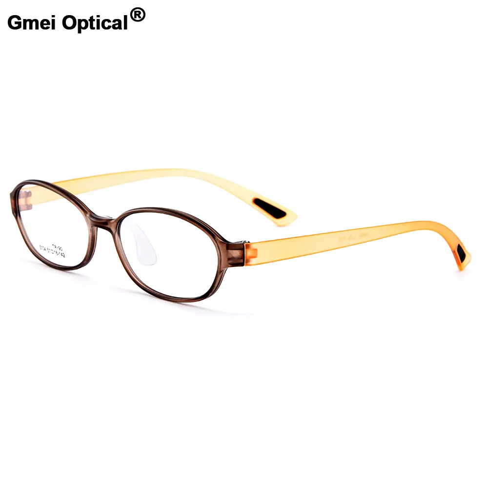 Gmei Optical Ultralight TR90 Full Rim Kid's Optical Eyeglasses Frames Children's Plastic Eyewear With Saddle Nose Bridge M5104