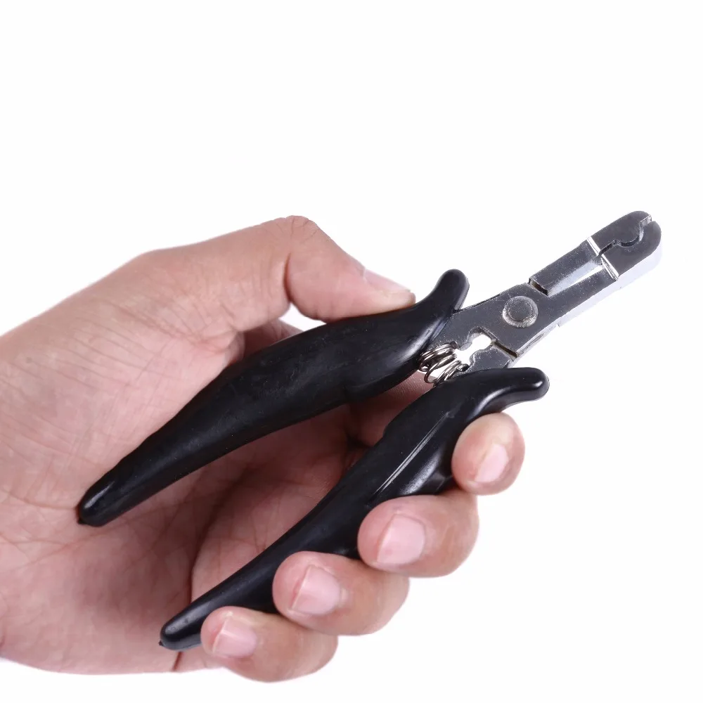 Hair Extension Removal Plier Micro Ring  Bead Plier Fusion Bond Crusher Tool for Keratin Pre-Bonded Hair Extension  tool