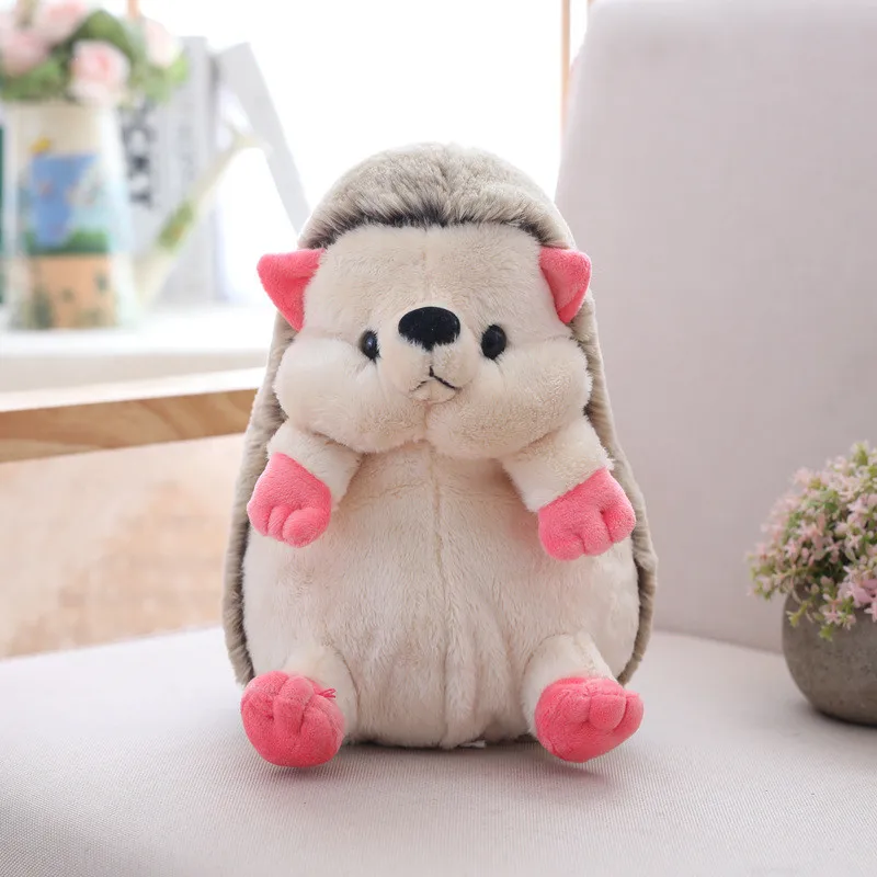 25/35cm Cute Lovely Plush Hedgehog Doll Staffed Animal Plush Toys Soft Cartoon Pillow Kids Hedgehog Toy Kawaii Gift for Girls