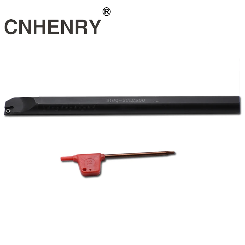 S08K-SCLCR06 Lather เครื่องมือ 95 องศาเครื่องมือหมุนภายใน Boring Bar เครื่องมือ Lather สําหรับ CCMT 060204 /08