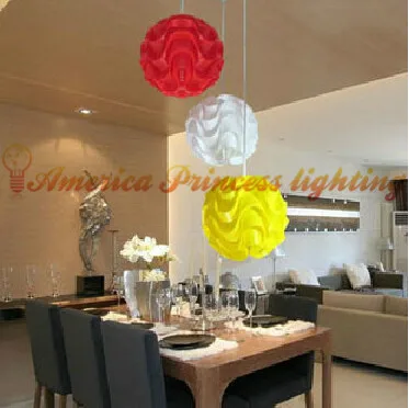 

DIY chandelier lamp puzzle IQ Ball chandelier chandelier PP waves, Size 23CM, E27, AC110-240V, free postage.