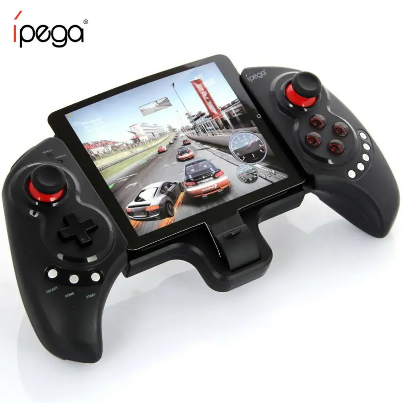 Imagem -02 - Ipega pg 9023 Pg9023 Controlador de Jogo Bluetooth Gamepad para Smartphone Ios Android Ipad pc Estiramento Joystick com Suporte Telescópico