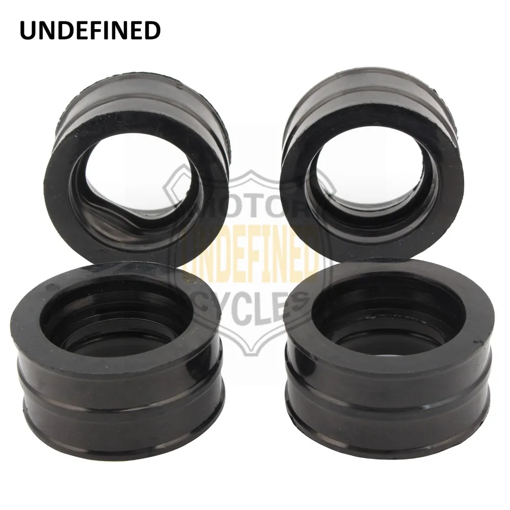 4 Pcs Carburetor Interface Intake Manifold Adapters Boot Set for Honda VF700C /S/F VF750C /S/F Magna Interceptor Sabre