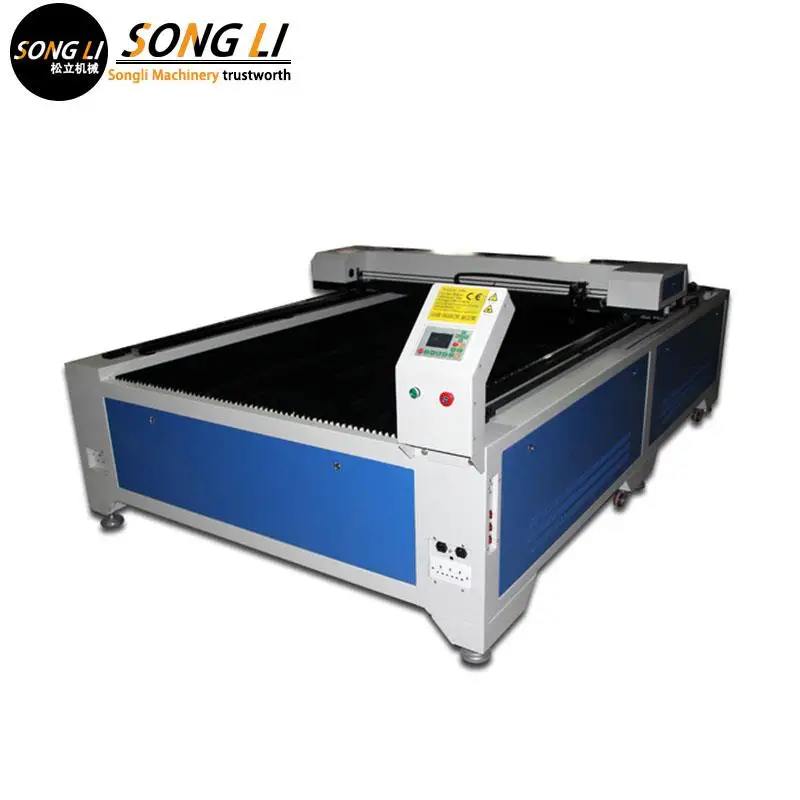 Songli1325 factory High productivity co2 laser wood cutting machine 60W/80W/100W/130W/150W