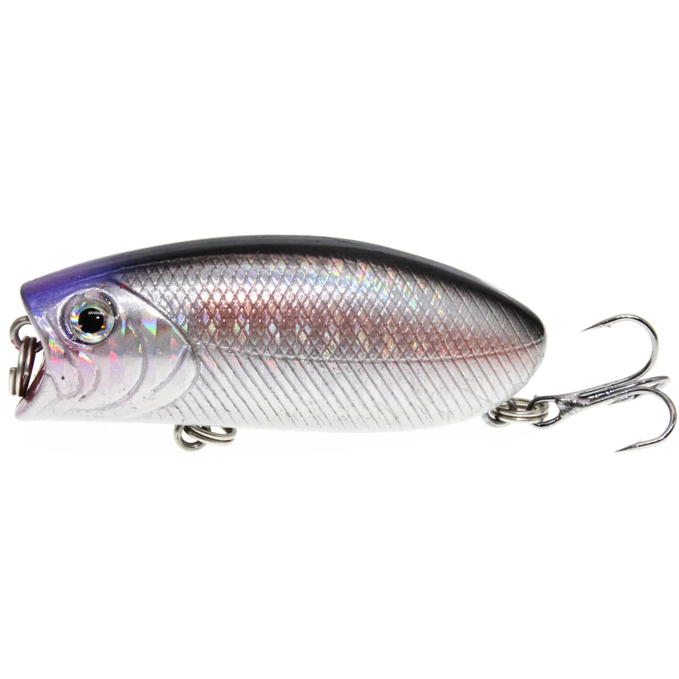 Fishing Lures Wobblers Bait-Isca Trolling-Top Feather-Hooks Water-Bass New Popper Artificial