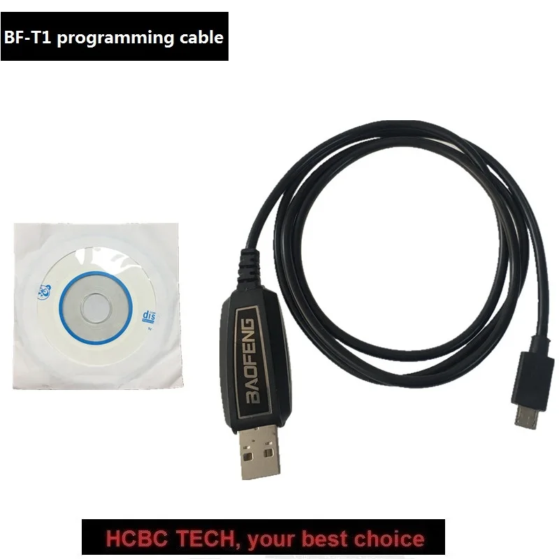 

USB Programming Cable for BF-T1 Mini Radio Ham Transceiver Portable Two Way Radio