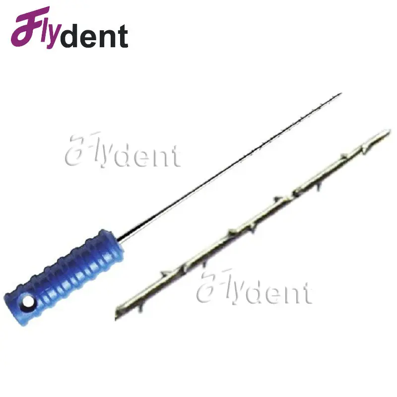 

Dental Root Canal Cleaning Dental Broaches Barbed Broaches For Root Canal Prepare 25mm Nerve Broches