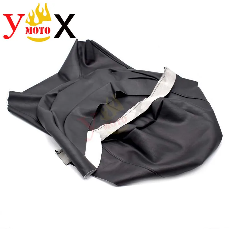 Replacement Thick Black PU Leather Motorcycle Seat Cover Cushion Guard Waterproof For Yamaha VMAX VMAX1200 V-MAX1200 VMAX1200