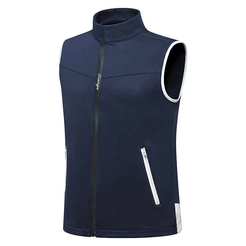 TTYGJ Brand Clothing Spring Men's Vest Plus Velvet fleece thick Keep Warm Sleeveless jacket Golf Sportswear Tops Windproof New