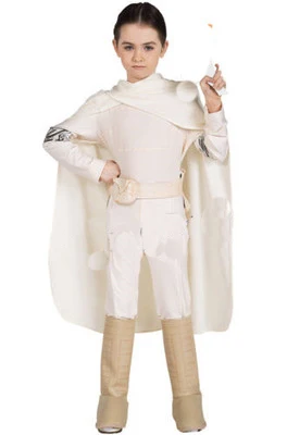 Attack Of The cloni Padme Amidala Costume Cosplay con cintura e borsa (non copriscarpe) 11