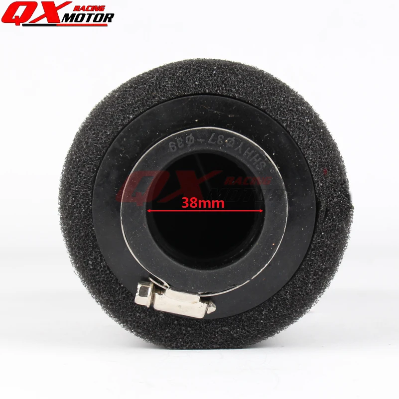 High Qualtiy 38mm Dual stage foam air filter for pz22/pz26/pz27 carburetor 125/140/150/200cc dirt bike motorcycle ATV Quad use