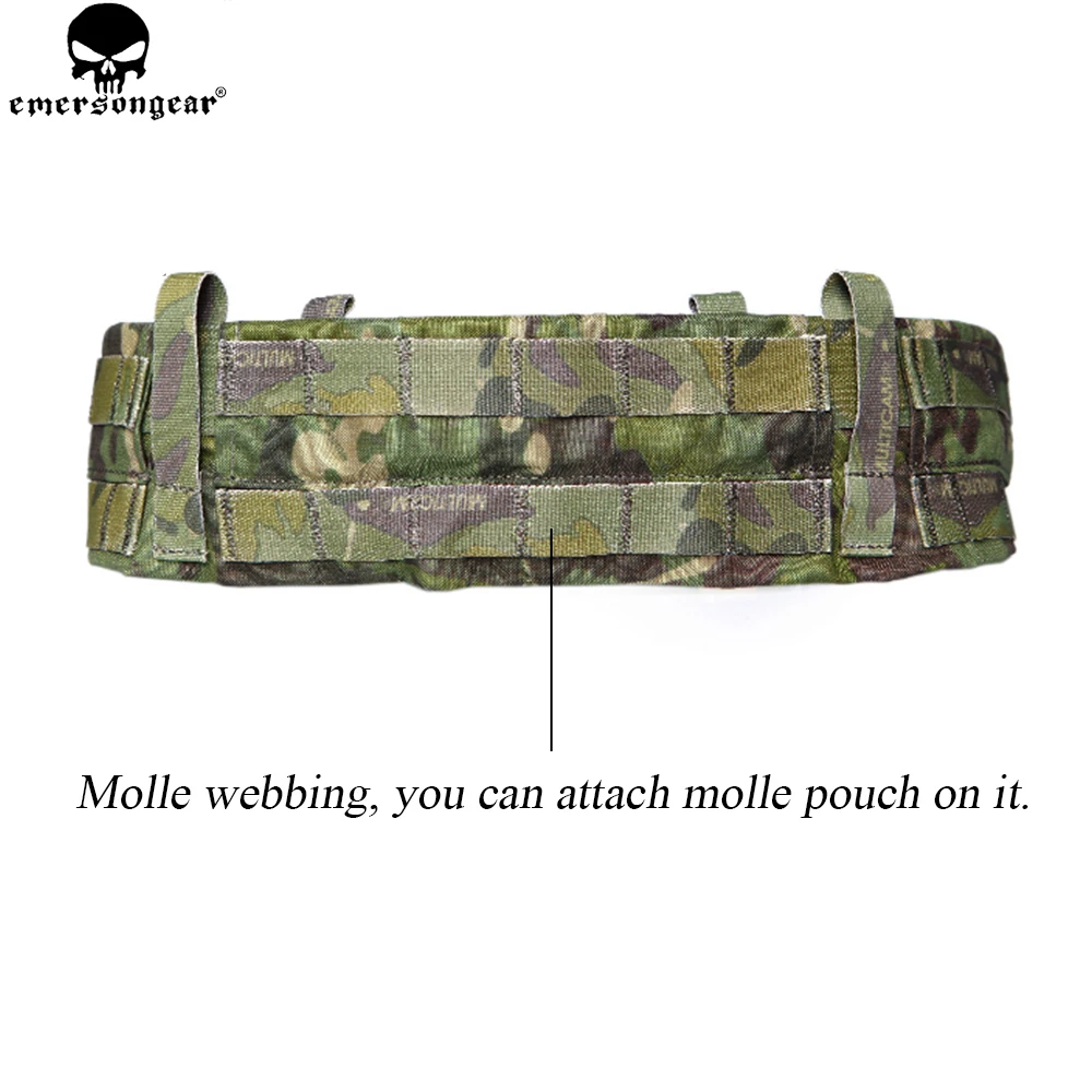 EmersonGear Cinturón táctico MOLLE modular ligero para combate - imagen 3