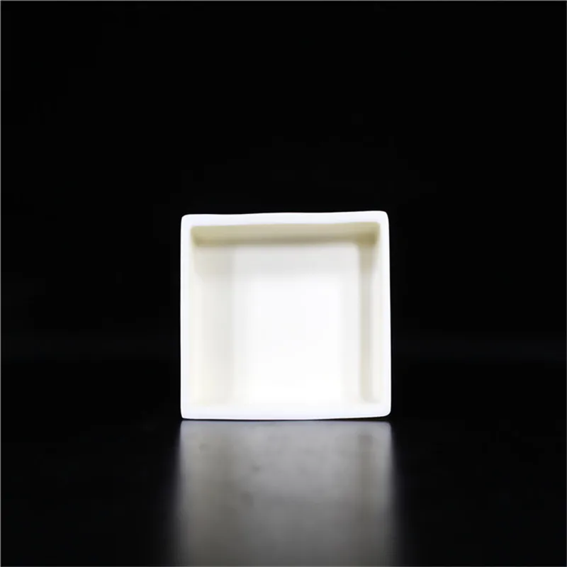 

99.3% alumina crucible / 100*40*20 / Rectangular corundum crucible / Al2O3 ceramic crucible / Sintered crucible