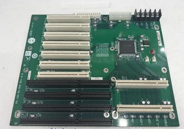 

PX-10S-RS-R40 New IPC 7*PCI Rev4.0 ISA Bus Slot Industrial passive backplane Full-size CPU Card Supports ATX/AT power interface