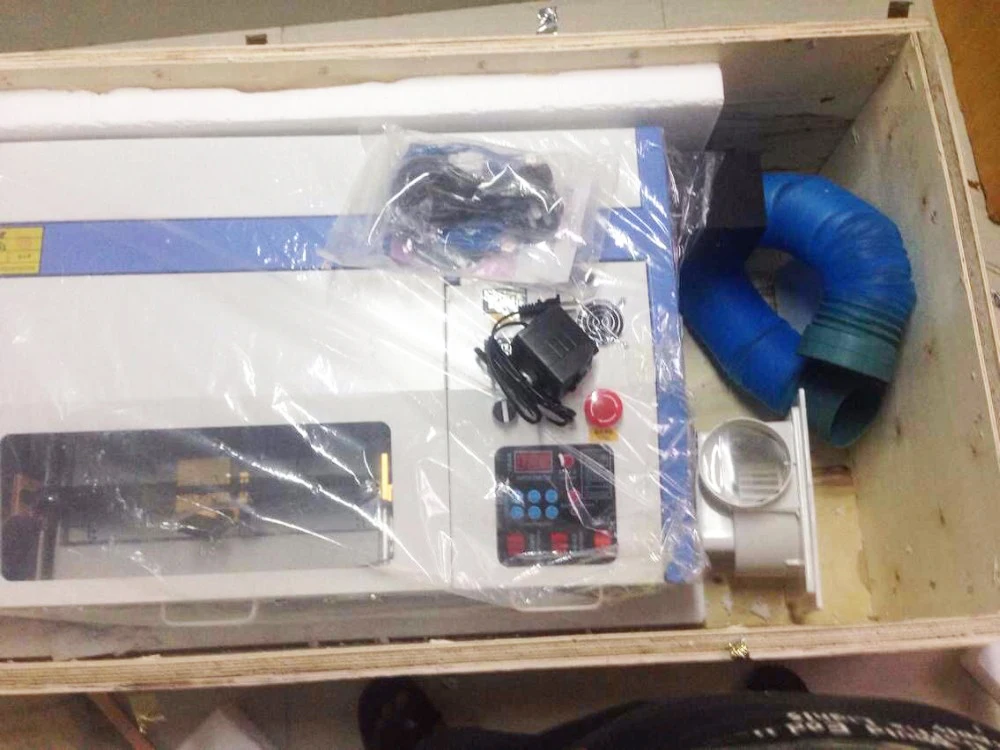 Wholesale 2024 New 50W 200*300MM Mini CO2 Laser Engraver Engraving Cutting Machine 3020 Laser With USB Sport Support 110/220V